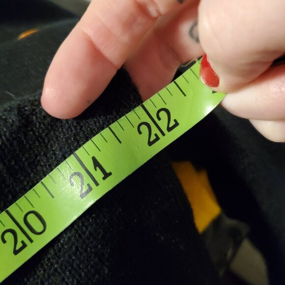 Vintage 90s Festive Pumpkin Embroidered 3/4 Sleeve Cardigan Sweater Halloween - Picture 3 of 12